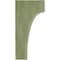 Ekena Millwork 3 1/2"W x 4"D x 8"H Clarksville Wood Vintage Decor Bracket, Restoration Green BKTWD04X04X08CVGR - alternate 2